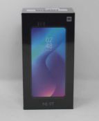 A boxed as new Xiaomi Mi 9T 6GB RAM 64GB Storage Android Smartphone in Carbon Black (Box sealed,