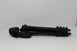 A pre-owned Manfrotto Compact Action Aluminium Tripod with Hybrid Head (Model: MKCOMPACTACN-BK) with