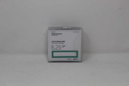 An as new HP C7976A 6.25TB LTO-6 Ultrium RW MP Data Cartridge.