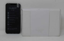 A boxed as new Cubot X19 Android Smartphone in Black. 4GB RAM 64GB Storage. Requires UK-USB Adaptor,