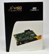 A pre-owned Waves X-WSG Soundgrid I/O Card for X32 and M32 mixing consoles (Boxed. Untested, sold as
