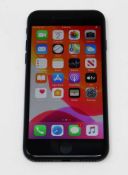 A pre-owned Apple iPhone 7 (AT&T/T-Mobile/Global/A1778) 128GB in Black (iCloud activation clear) (