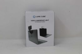A boxed as new Lume Cube Video Conference Lighting Kit (Model: LC-VC2) (Box sealed).