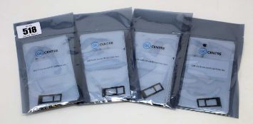 Twenty as new QC Centre replacement SIM and SD card holders for Samsung S20 Plus (Packaging
