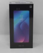 A boxed as new Xiaomi Mi 9T 6GB RAM 128GB Storage Android Smartphone in Glacier Blue (Box sealed,