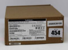 A boxed as new Lenovo ThinkPad USB-C Dock Gen 2 (EU, 40AS0090EU) (Box opened, some cosmetic damage