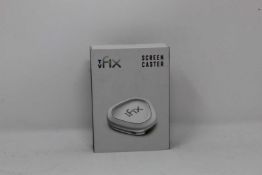 A boxed as new TV Fix Screen Caster (Box sealed, some cosmetic damage to box).