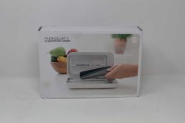 A boxed as new PhoneSoap 3.0 UV Smartphone Sanitizer & Charger in White (box sealed, some cosmetic