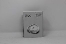 A boxed as new TV Fix Screen Caster (Box sealed, some cosmetic damage to box).