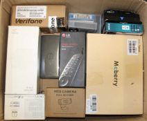 COLLECTION ONLY: A box of assorted as new small electrical items and accessories (Some boxes