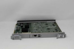 A pre-owned Ciena NTK555FAE5 WMUCA5REAA SP-2 Dual CPU Shelf Processor Kit (Untested, sold as seen).
