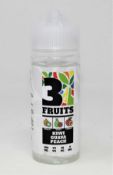 Twenty one as new bottles of 3 Fruits 0mg 100ml Shortfill in assorted flavors (Over 18's only).