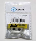 Five as new QC Centre replacement back cameras for Apple iPhone X (Packaging sealed).