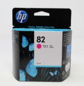 A boxed as new HP 10 C4912A Magenta Inkjet Print Cartridge (Box sealed, some cosmetic damage to