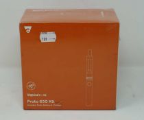 A boxed as new five pack of Vapourcore Proto 650 E-Cig Kits (Box sealed) (Over 18's only).