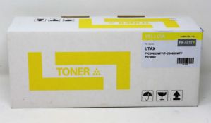 Seven boxed as new UTAX PK-5011 compatible magenta toner cartridges.