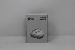 A boxed as new TV Fix Screen Caster (Box sealed, some cosmetic damage to box).