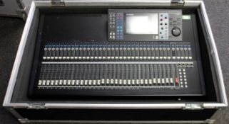 COLLECTION ONLY: A pre-owned Yamaha LS9-32 Digital Mixing Console with padded flight case.