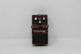 A pre-owned vintage Boss Octaver OC-2 Guitar Pedal (Power adaptor not included) (Untested, sold as