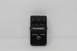 A pre-owned Storm FG-5D Flanger Guitar Pedal (No power supply or other items included).