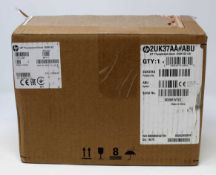 A boxed as new HP Thunderbolt Dock 120W G2 (2UK37AA#ABU) (Box opened, cosmetic damage to box).