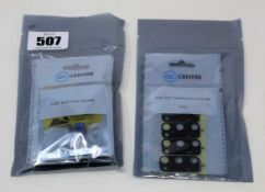 Ten as new QC Centre replacement earpieces for Samsung S20 Ultra (Packaging sealed).