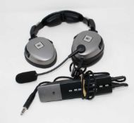 SOLD FOR SPARES OR REPAIR: A pre-owned Lightspeed Zulu PFX Aviation Headset with Bluetooth (