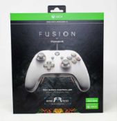 A boxed as new PowerA Fusion Pro Wired Controller For Xbox One in White.