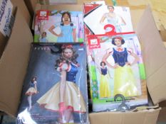 Assorted stock from a fancy dress and party store; Costumes and accessories by Smiffys, Fever and