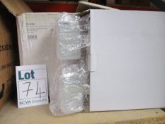 Six boxed as new Newlec NLE3TS LED Twin Spot Emergency Light Fittings (2x3W).