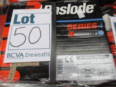 Four Paslode 141070 3.1 x 90mm Round Smooth Shank Nails x 2200 with 2 Fuel Cells (Some cosmetic