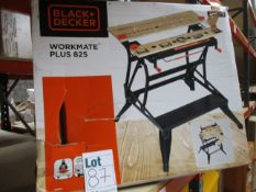 Two boxed Black and Decker Workmate 825 Plus.
