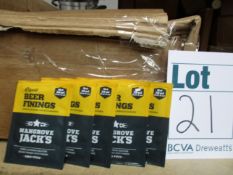 A quantity of Liquid Beer Finings essentials for making perfect clear beer (20ml sachets