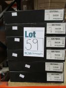 Six boxed Grifema G4009 kitchen tap with swivel spouts.