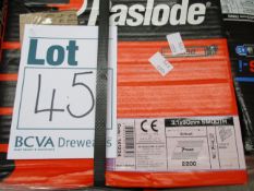 Four Paslode 141234 3.1 x 90mm Round Smooth Shank Nails x 2200 with 2 Fuel Cells (Some cosmetic