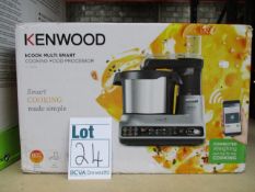 A boxed as new Kenwood kCook Multi Smart cooking food processor (CCL450SI).