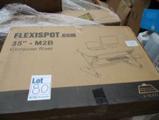 A boxed as new FlexiSpot M2B Ergonomic Computer/Desk Riser 35