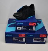 Three pairs of women's as new Asics Gel-Contend 5 SL FO trainers (1 x UK 4.5, 2 x 5.5 - RRP £55