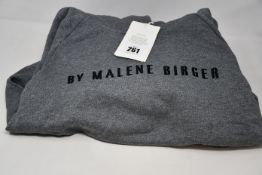 Two as new By Malene Birger Tagia hoodies in grey (M, L - RRP £95 each).