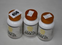 Six as new NTL Organic collection Gluta 600GS lightening and anti aging capsules.
