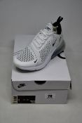 A pair of women's as new Nike Air Max 270 trainers (UK 5.5).