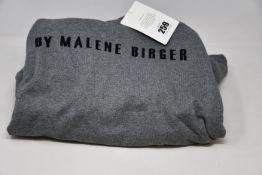 Two as new By Malene Birger Tagia hoodies in grey (L, XL - RRP £95 each).