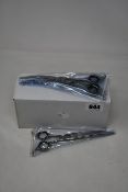 Twenty as new Abbfabb curved pet grooming scissors (Over 18s only).