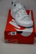 A pair of women's as new Nike Dunk Low Disrupt (UK 4).
