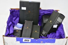 An assortment of Tatcha cosmetic items to include Luminous dewy skin mask, Deep hydration firming