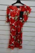 An as new The Kooples Summer Peonies dress (Size 0 - RRP £298).