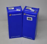 Eight boxed as new Intermotor Ignition Lead Sets 83069.