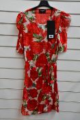 An as new The Kooples Summer Peonies dress (Size 2 - RRP £298).