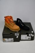 A pair of children's as new Timberland Premium 6