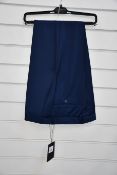 Two pairs of Ted Baker slim fit stretch suit trousers in blue (Size 32 and 34 Reg - RRP £66 each).